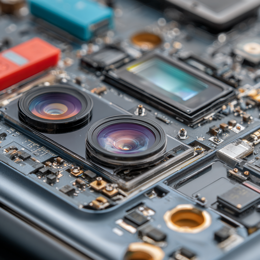 Smartphone Camera Module Close-up