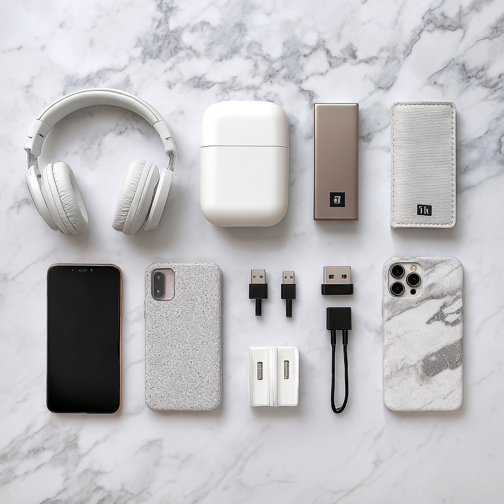 Productivity Accessories and Workspace Setup